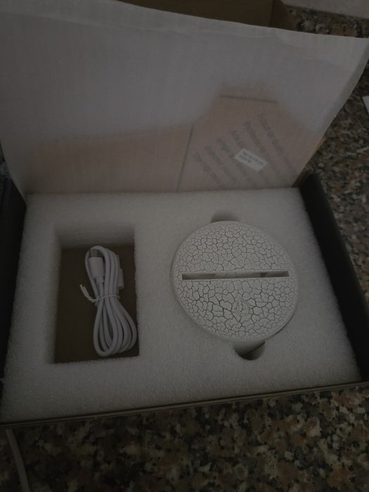 Lampada Led com formato balão