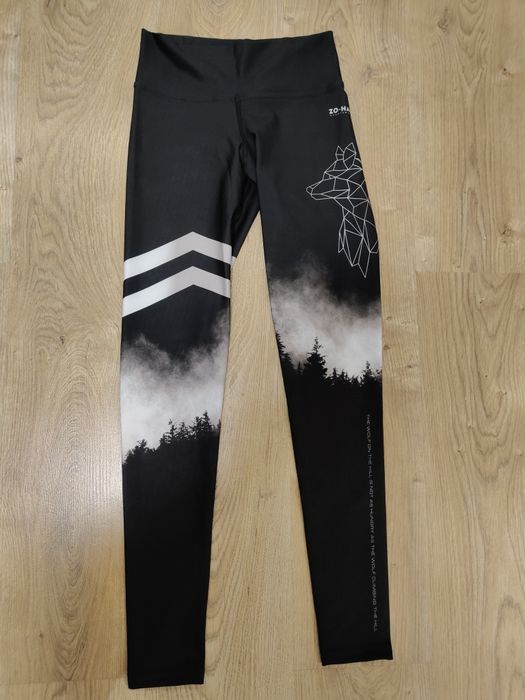 Zo-han kolekcja Silver Wolf legginsy XXS