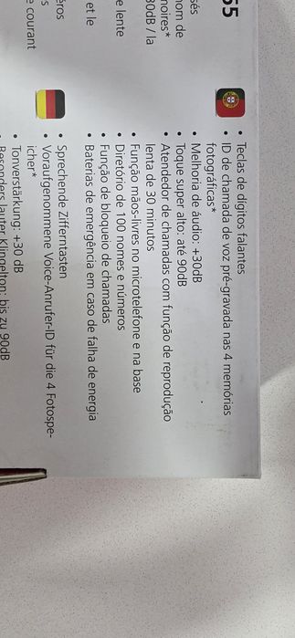 Telefone fixo Swissvoice