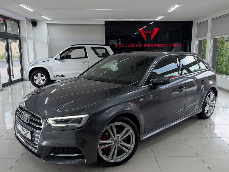 Audi A3 Sportback S_Line! *AUTOMAT* *QUATTRO* Jedyne 58tys.km! 2018Grudzień Jak Nowa