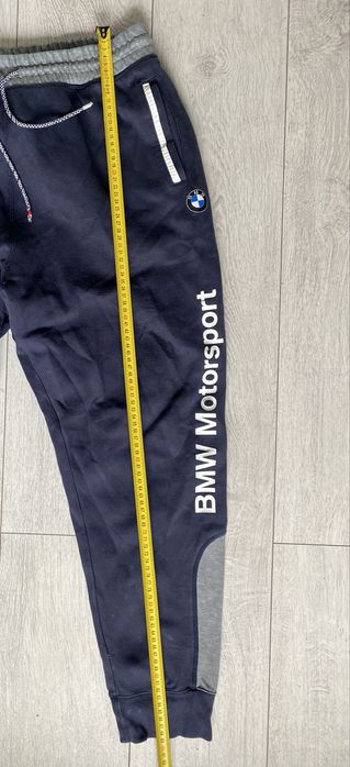 Puma BMW motorsport spodnie dresowe rozmiar XL granatowe