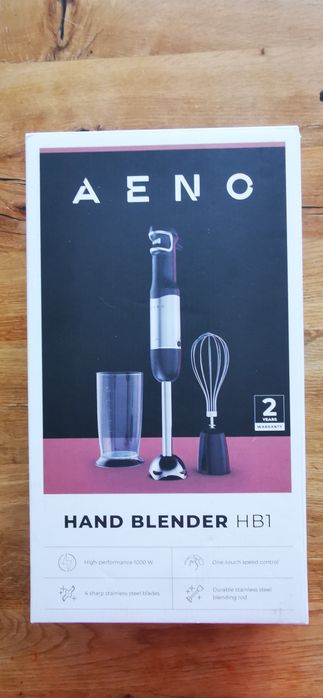 Nowy, fabrycznie zapakowany, blender ręczny AENO HB1 w b. dobrej cenie