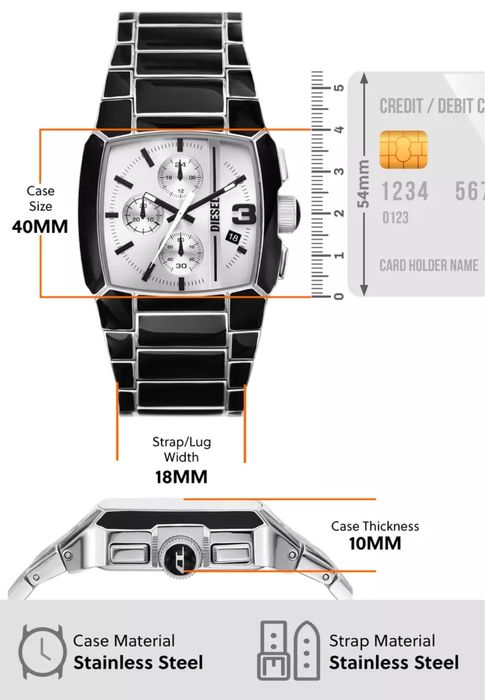Чоловічий годинник diesel dz4646 оригінал