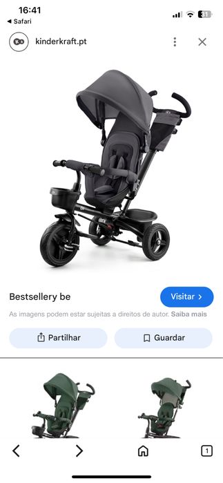 Triciclo kinderkraft