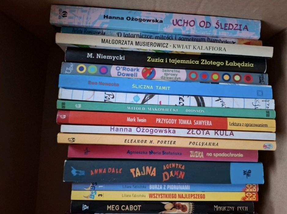 Zestaw książek. Dla nastolatków