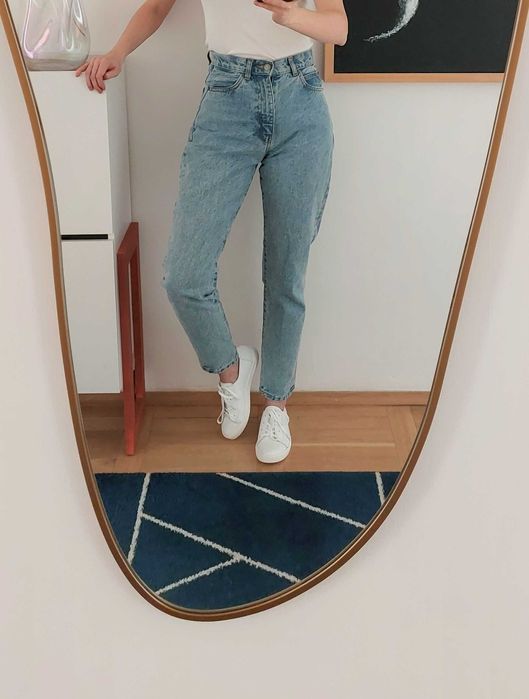 Dżinsy Dr Denim z wysokim stanem