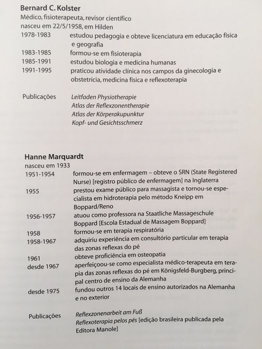 Livro Reflexo Terapia da Editora Manole como novo