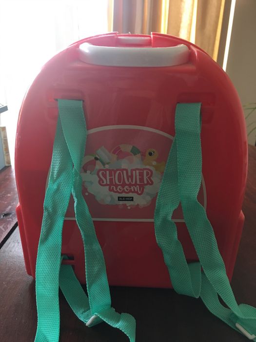 Mochila lavar os dentes