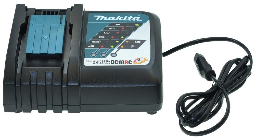 Зарядное устройство Makita DC18RC оригинал 630718-5 / 191A24-4 шур643