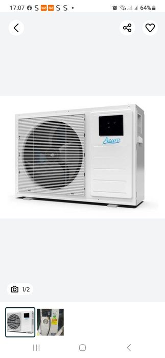 Pompa Azuro do podgrzania wody w basenie