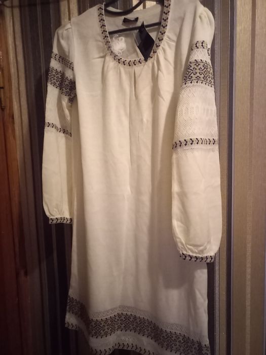 Сорочка українська вишиванка 48 розмір жіноча