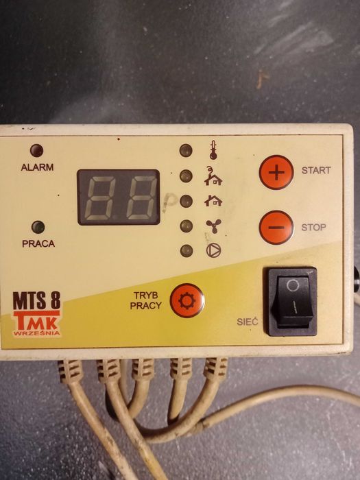 Sterownik do kotła, dmuchawa, pompa wody
