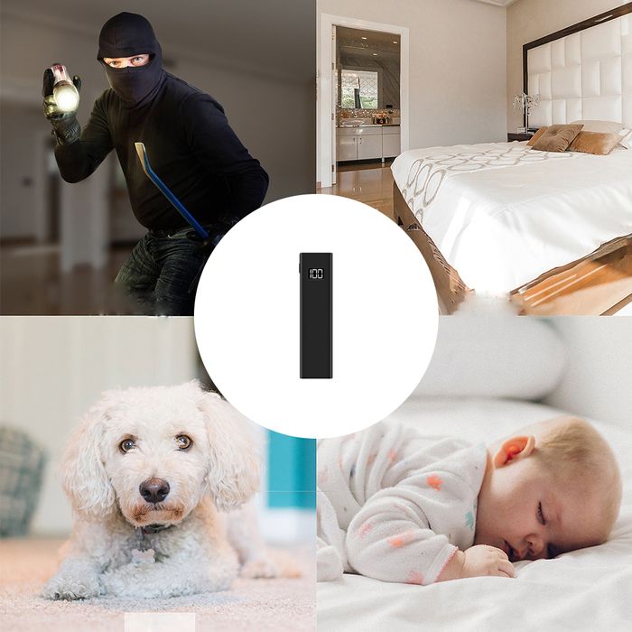 Ukryta KAMERA WIFI powerbank szeroki kąt SZPIEGOWSKA