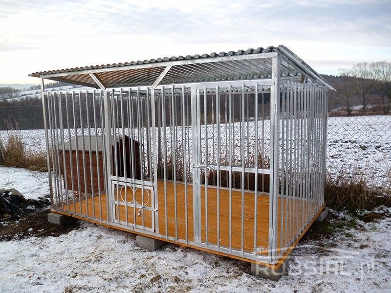 Ocynkowany wzmocniony kojec dla psa REX 3x2m
