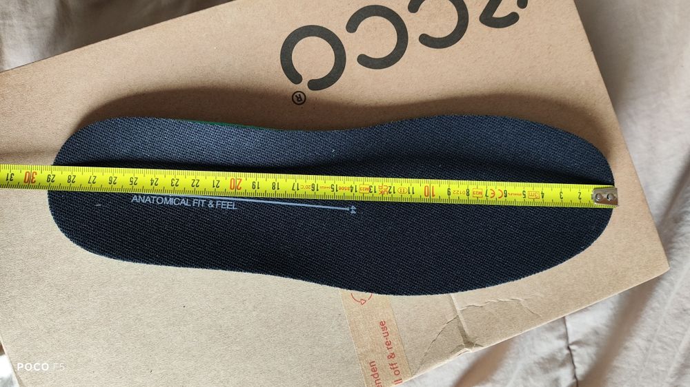 Ecco Move M czarne skórzane sneakersy rozm 44