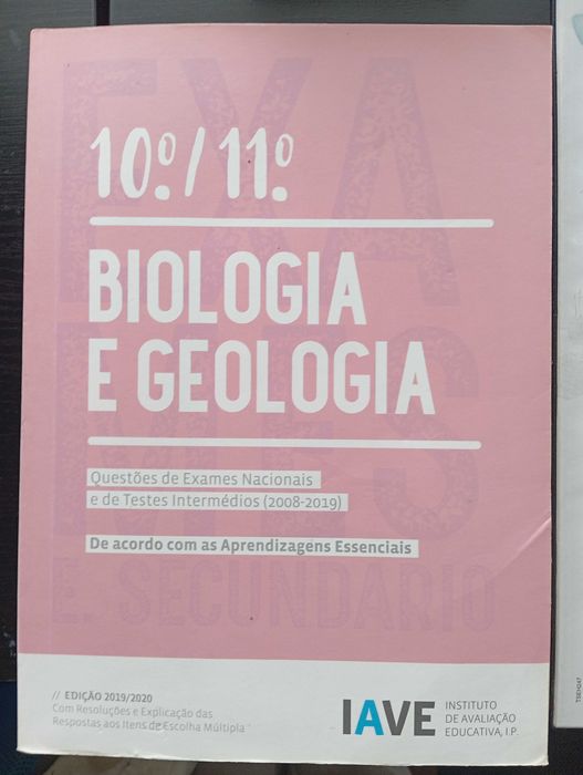 IAVE Livro Exames Biologia e Geologia, Edição 2019/2020