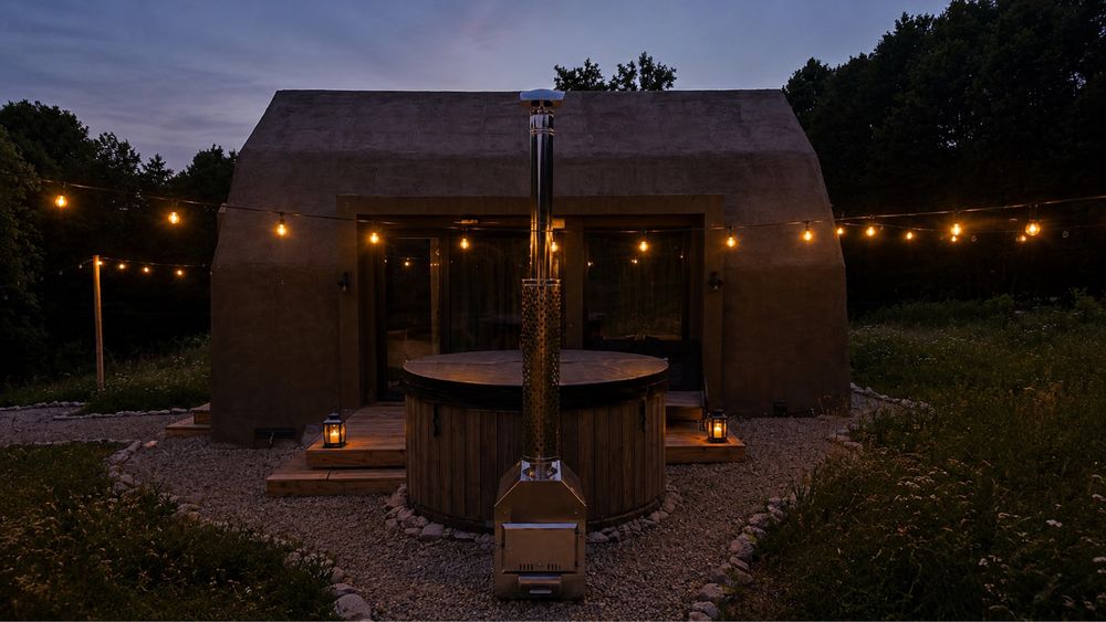 Domek na wynajem jacuzzi  SPA podkarpacie