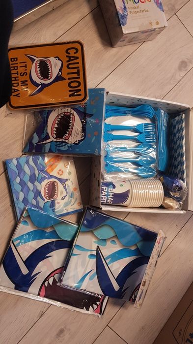 Zestaw 175sztuk dekoracji urodzinowych