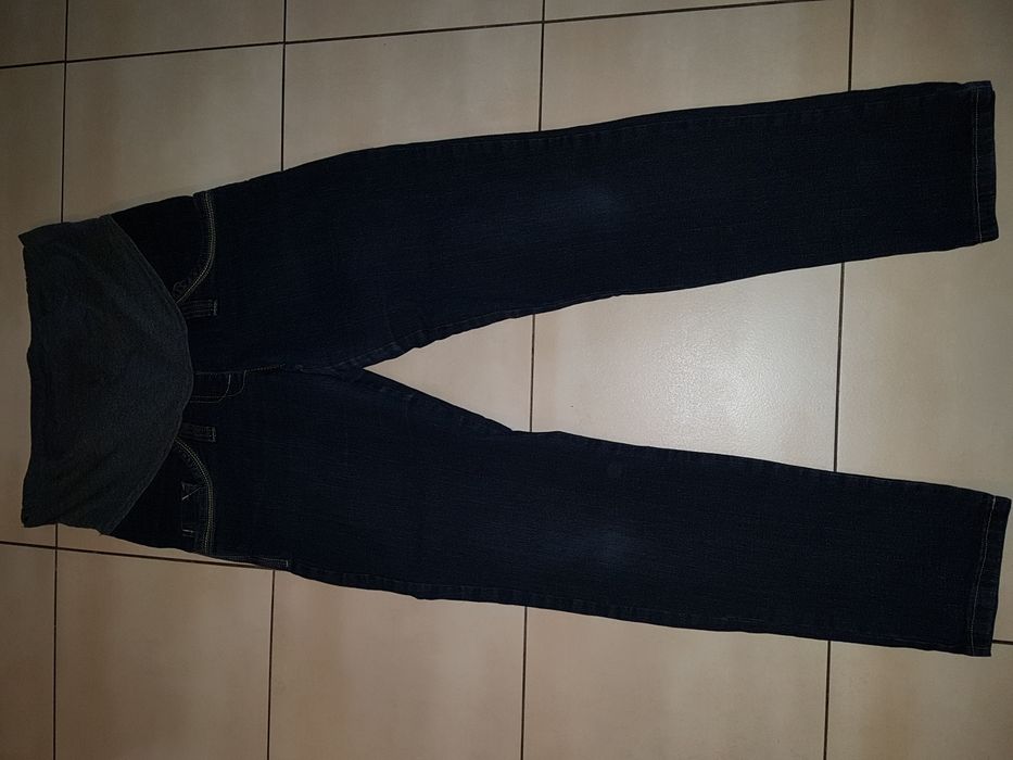 Ciążowe jeansy M-L