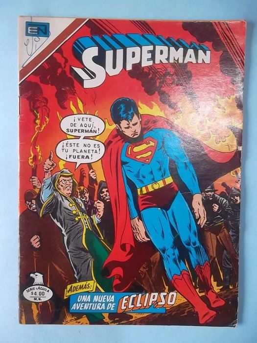 SUPERMAN - Edição MEXICANA - Várias revistas dos anos 70