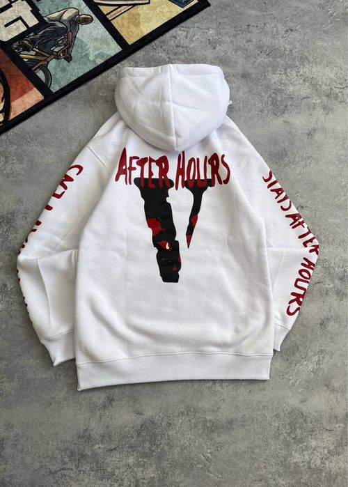 Худи Vlone After Hours белое