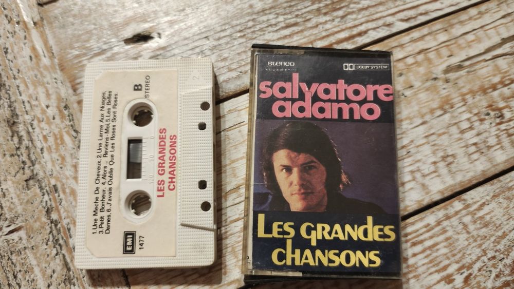 Salvatore Adamo. Les Grandes Chansons. Kaseta magnetofonowa