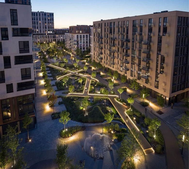 ВИДОВА 3-к квартира в ЖК Файна Таун!