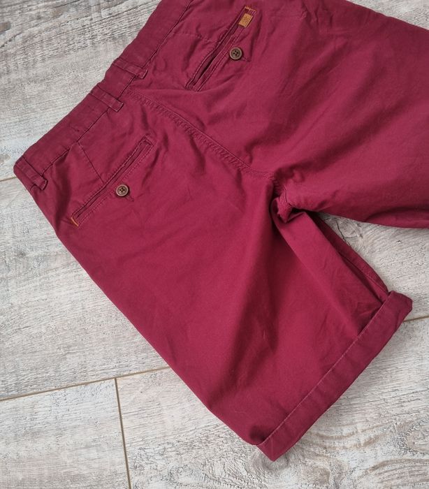 Spodenki męskie bordowe