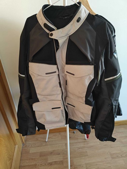 Casaco Mota Rev'it (XL) (pouco usado) [Inclui proteção de costas, forro de inverno, forro impermeável)