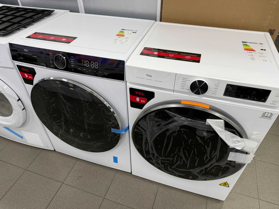 ZESTAW TCL Pralka + Suszarka 8-9 kg NOWY! - Gwarancja -