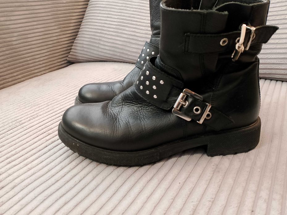 Botki skóra naturalna Lasocki roz 37