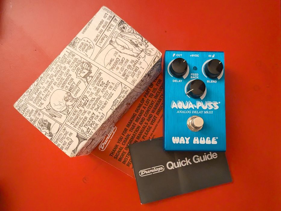 WAY HUGE Smalls Aqua-Puss — Analog Delay (MINT w/ original box)