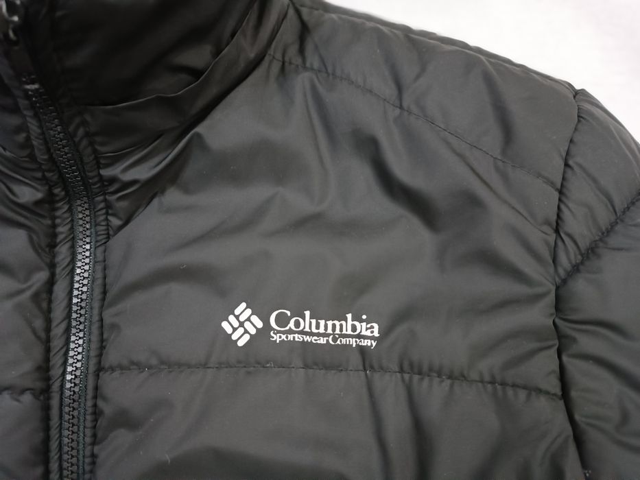 Куртка осіння Columbia M чорна тепла зима