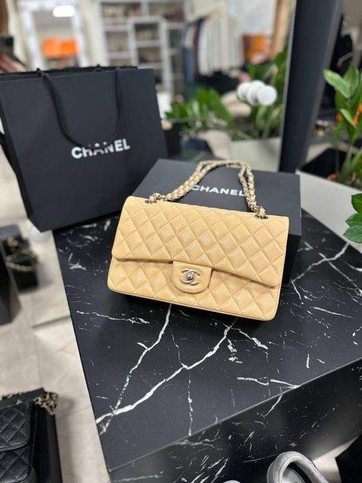 Сумка Chanel шкіра ікра flap 25 повний комплект бутика сумка жіноча шкіряна максимальна преміум якість