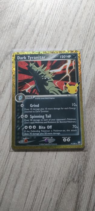 Dark Tyranitar 30th celebration