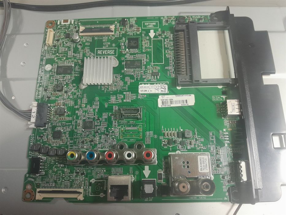 Placa principal Mainboard EAX67129604 de TV LG 43LJ594V-ZA