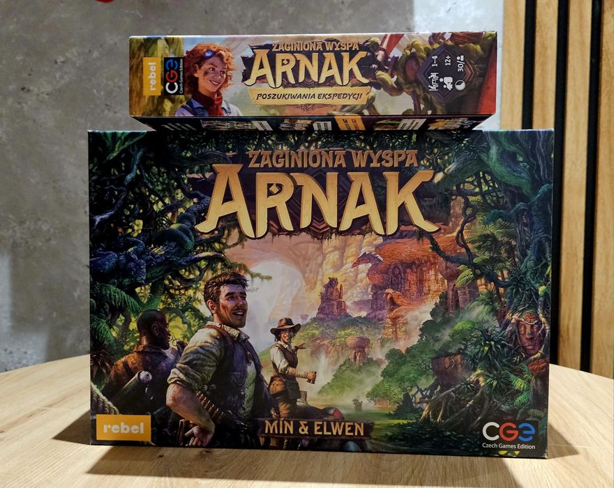 Arnak +poszukiwania ekspedycji