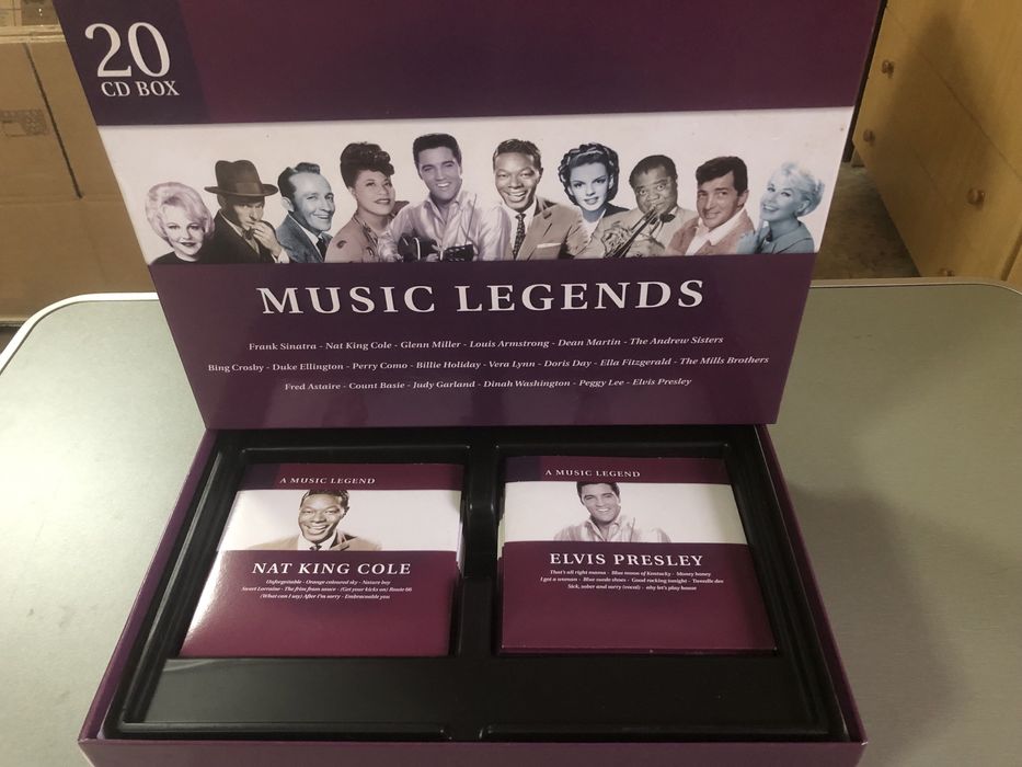 CDs ‘Lendas da Música’