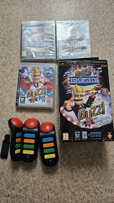 Jogos mais campanhias Buzz PS3