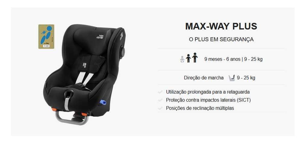 Cadeira Britax Max-Way Plus