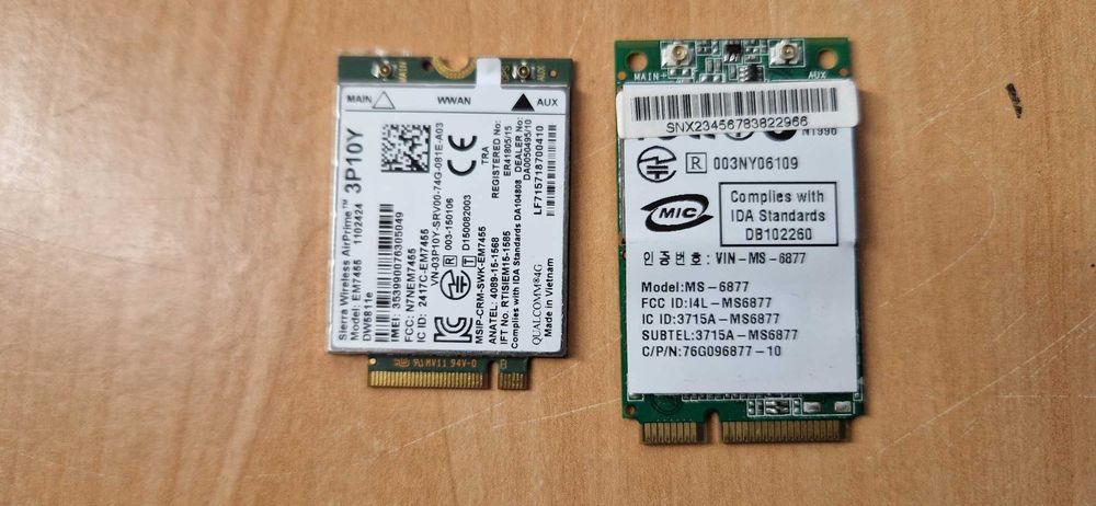 Placas wireless bluetooth