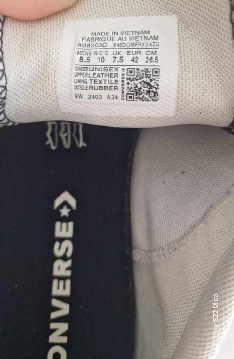 Tenis azuis  Converse