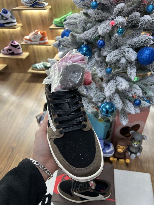 Кросівки Nike Air Jordan 1 Low x Travis Scott “Mocha”
