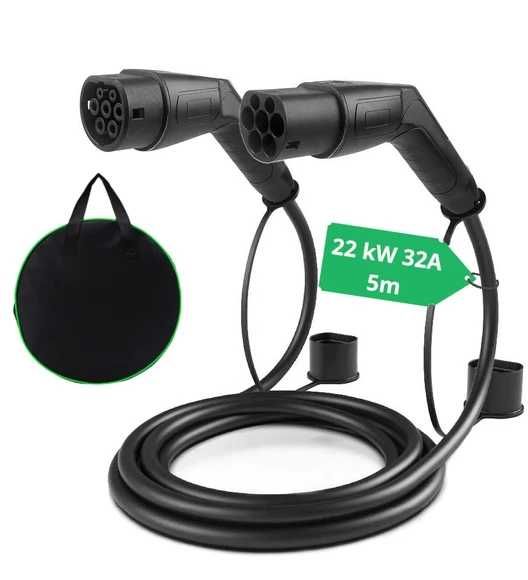 Kabel ładujący do samochodu elektrycznego 22kW Typ 2 do publicznych stacji ładowania