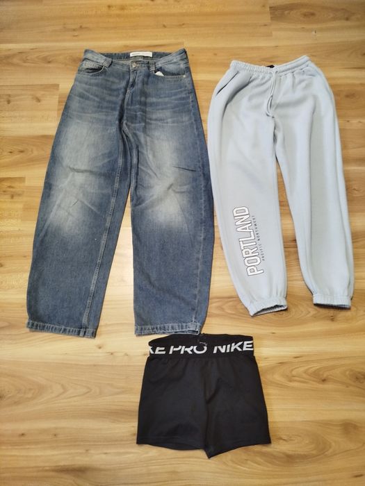 Dresy,jeansy plus Nike pro-dziewczynka 158-164