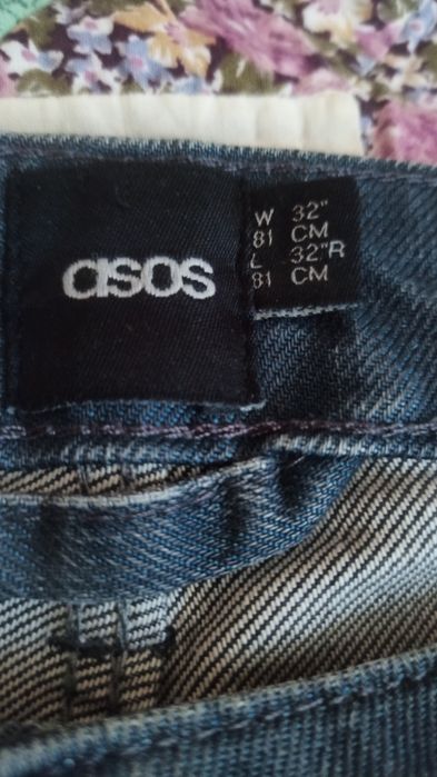 Джинси ASOS  темно сині
