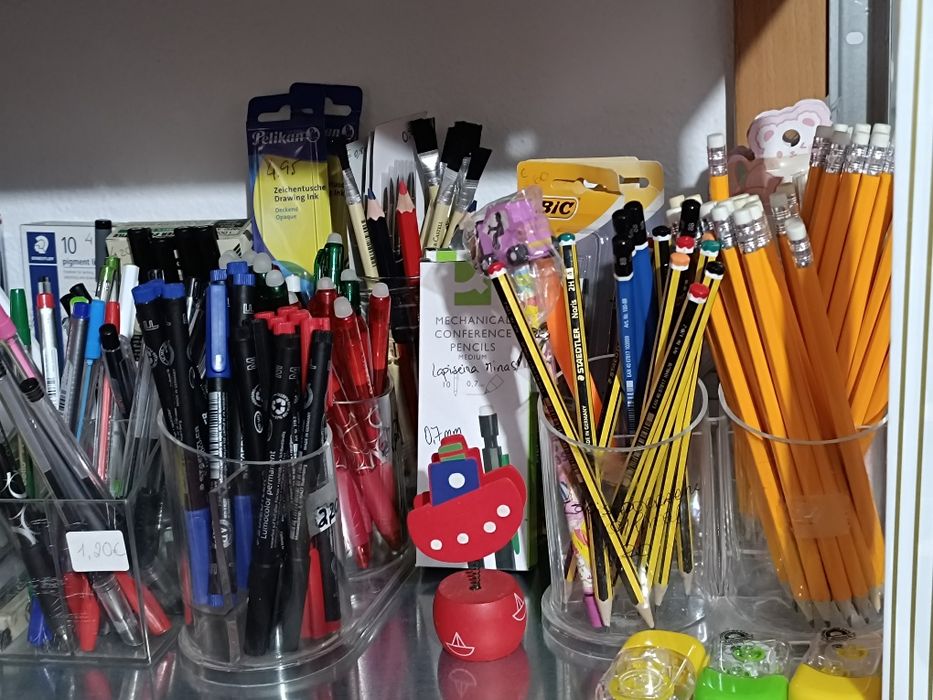 Artigos de papelaria