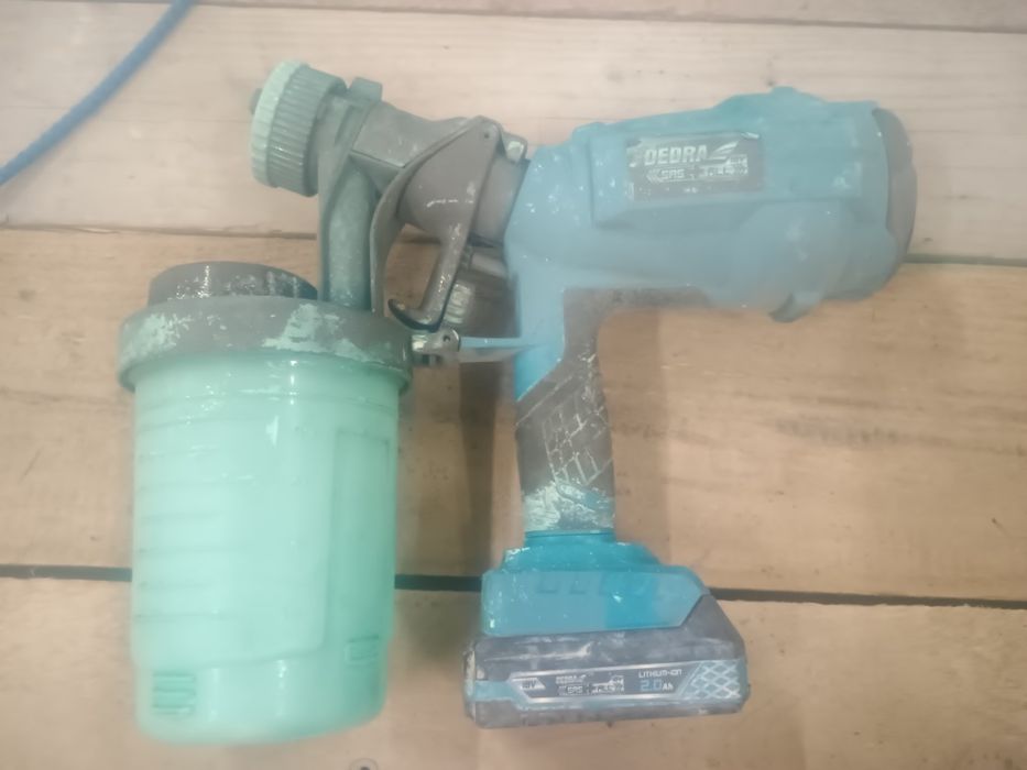 Pistolet natryskowy dedra sas+all