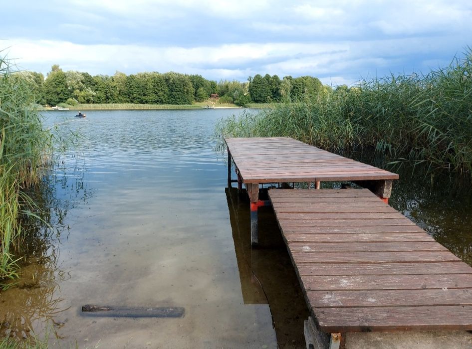 Domek letniskowy nad jeziorem koło Olsztyna