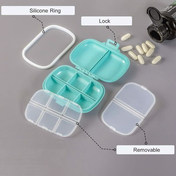 Organizer Na Tabletki Suplementy Zestaw 4 szt.